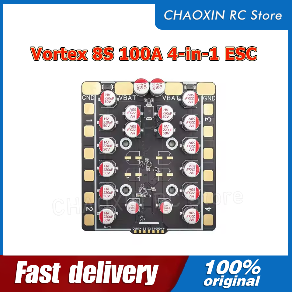 Fpv Drone Esc - Vortex 8S 100A 4'ü 1 arada