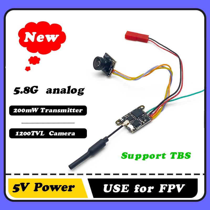 Fpv Drone Transmitter - SLONWAKE 5.8G 1200TVL FPV Kamera VTX