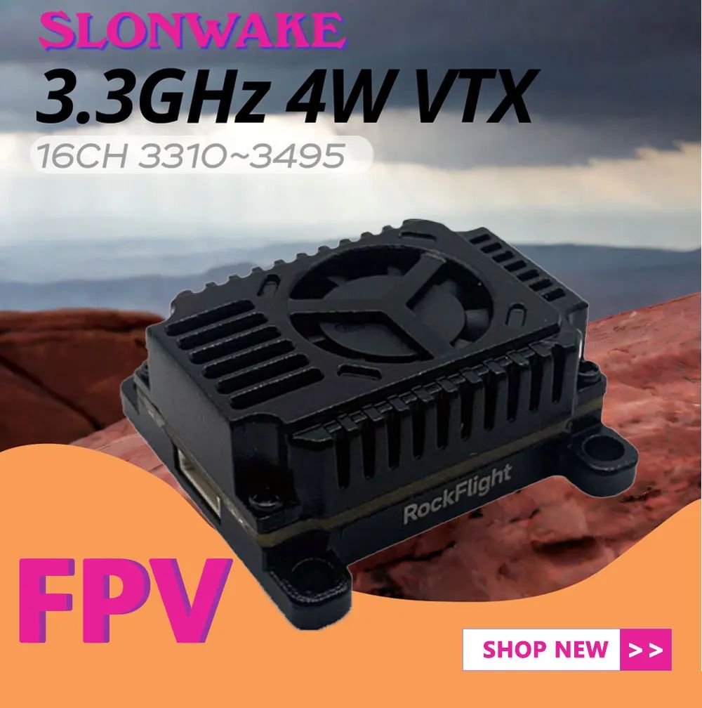 SLONWAKE FPV 3.3G 16CH 4000mW  - Fpv Drone Frame incelemesi ve fiyatı