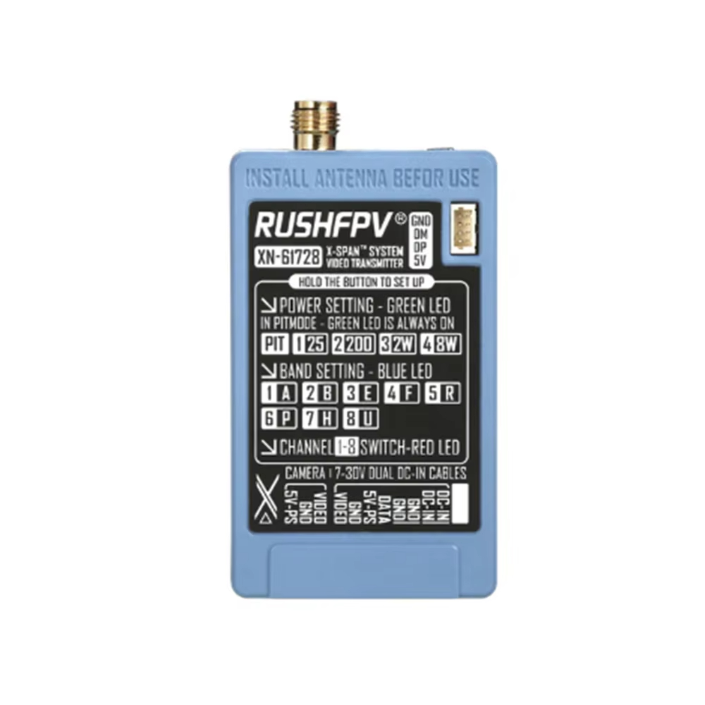 RUSHFPV 6.1‑7.2G 8W X61728 VTX - Fpv Drone Antenna incelemesi ve fiyatı