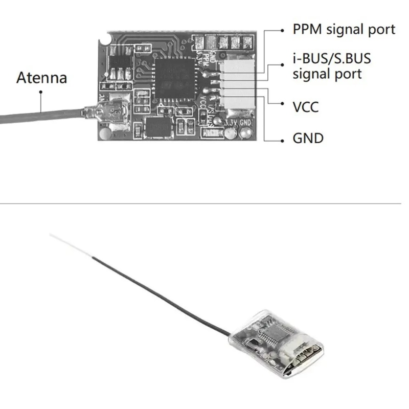 Flysky FS-8A 8CH 18CH Mini Alı - Fpv Drone Flight Controller incelemesi ve fiyatı