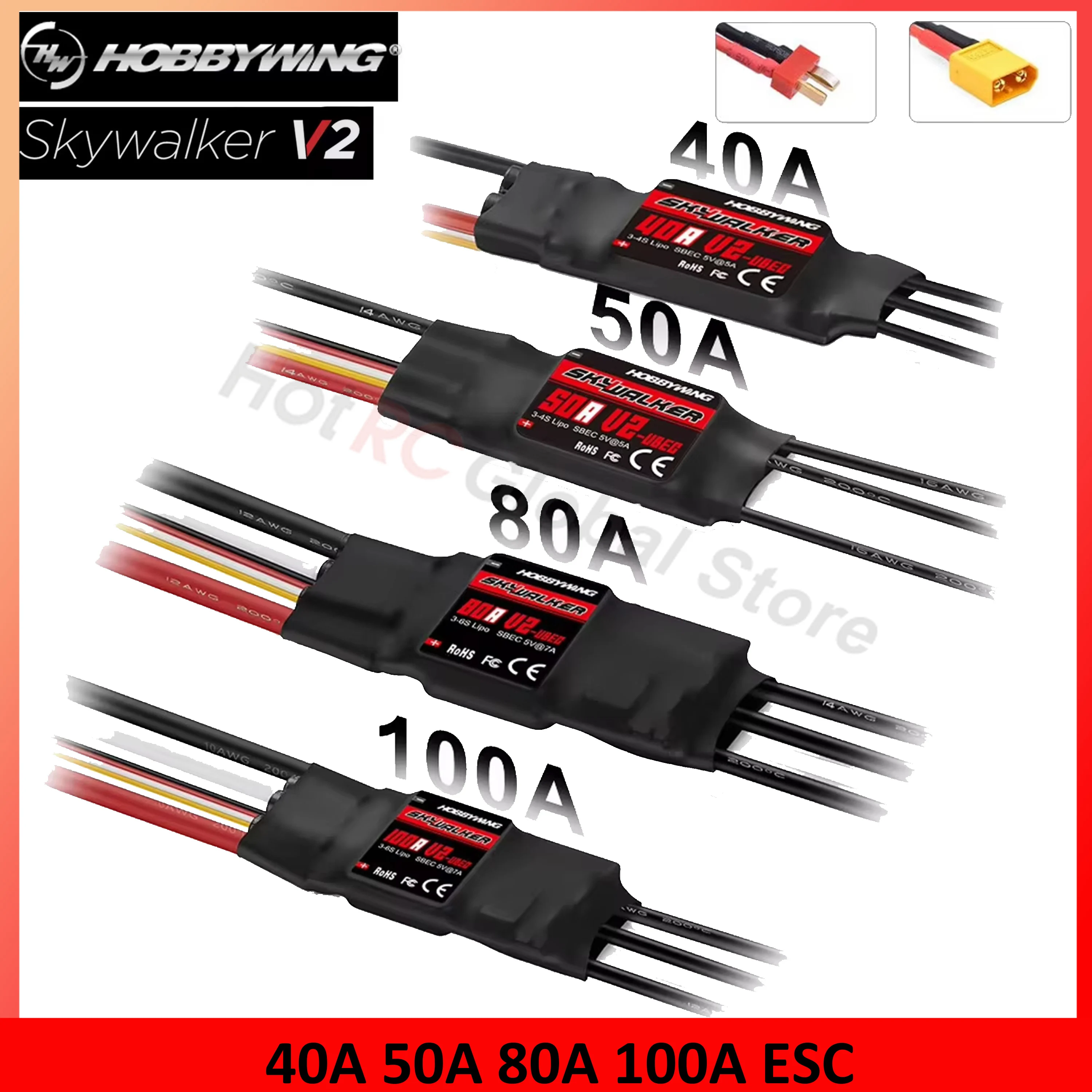 HOBBYWING Skywalker V2 serisi  - Fpv Drone Esc incelemesi ve fiyatı