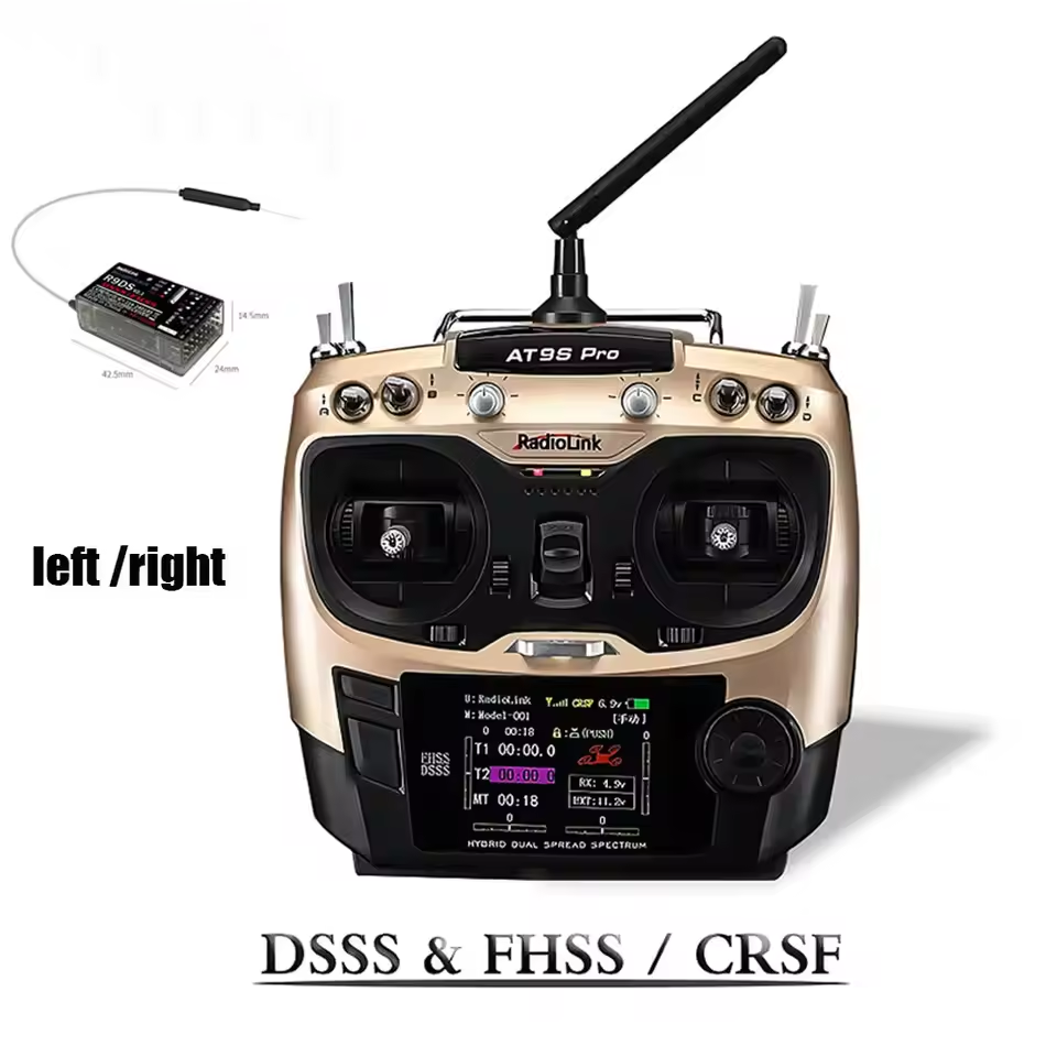 Radiolink AT9SPro 12CH 2.4G DS - Fpv Drone Battery incelemesi ve fiyatı