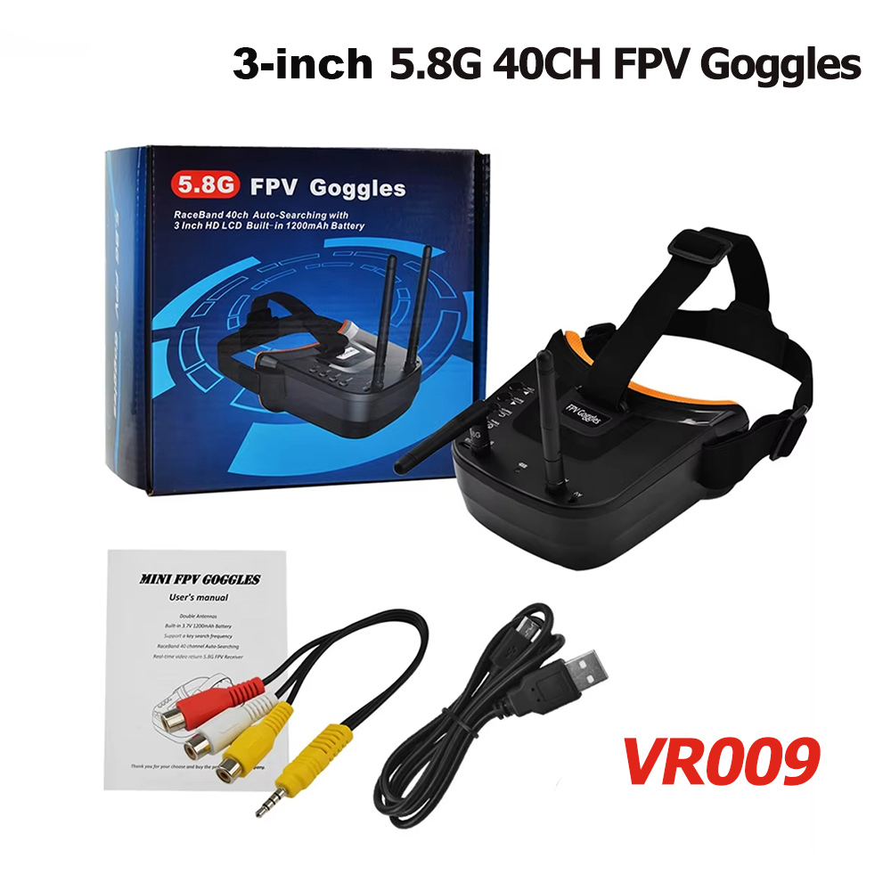 VR009 FPV Video Gözlükleri 3 İ - Fpv Drone Goggles incelemesi ve fiyatı