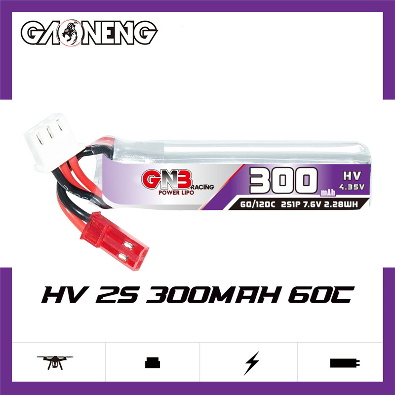 GAONENG GNB 2S 7.6V 300mAh 60C - Fpv Drone Esc incelemesi ve fiyatı